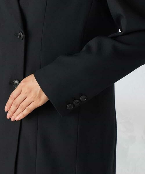 a.v.v / アー・ヴェ・ヴェ テーラードジャケット | 【洗える/イージーケア/吸水速乾/ストレッチ】梳毛調ダブルブレストジャケット | 詳細23