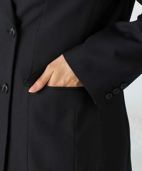 a.v.v / アー・ヴェ・ヴェ テーラードジャケット | 【洗える/イージーケア/吸水速乾/ストレッチ】梳毛調ダブルブレストジャケット | 詳細25