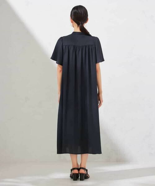 a.v.v / アー・ヴェ・ヴェ ロング・マキシ丈ワンピース | 【洗える】ベルト付切り替えワンピース | 詳細9