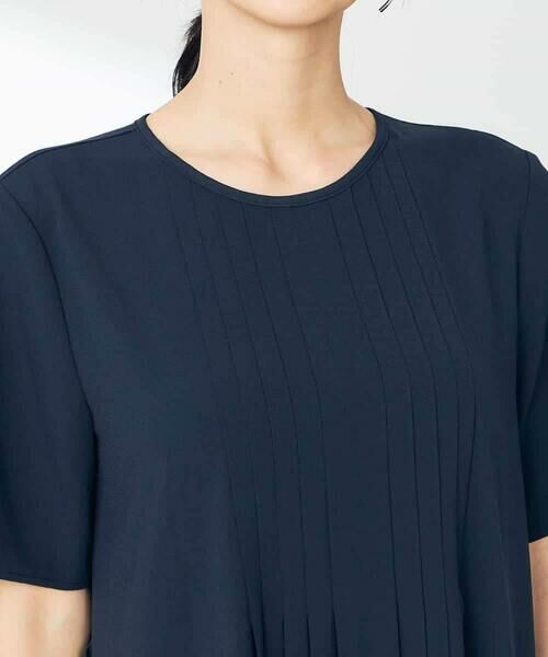 a.v.v / アー・ヴェ・ヴェ ロング・マキシ丈ワンピース | 【洗える/ストレッチ】ベルト付フロントプリーツワンピース | 詳細15