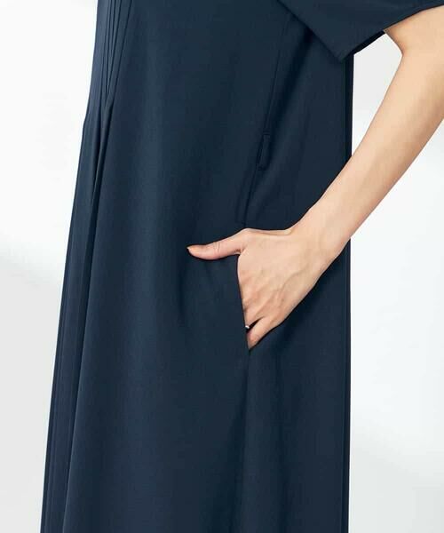 a.v.v / アー・ヴェ・ヴェ ロング・マキシ丈ワンピース | 【洗える/ストレッチ】ベルト付フロントプリーツワンピース | 詳細17