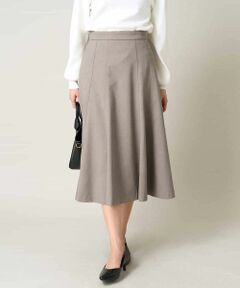 a.v.v / アー・ヴェ・ヴェ ロング・マキシ丈スカート | 【洗える/UVカット/接触冷感】オックスストレッチフレアスカート【Reflax】