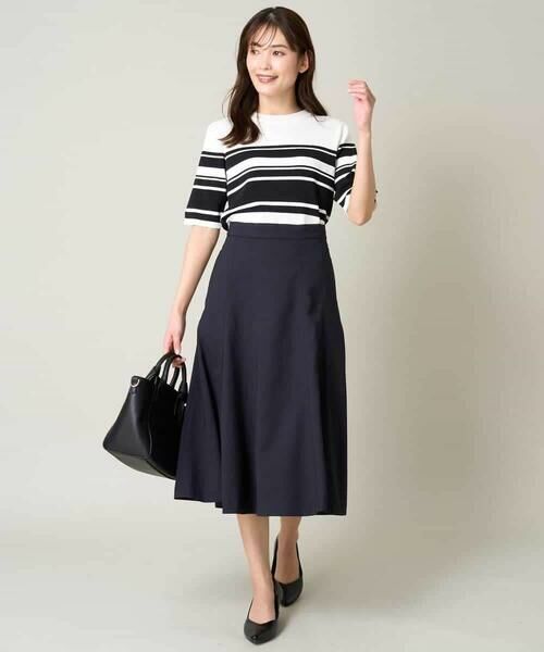a.v.v / アー・ヴェ・ヴェ ロング・マキシ丈スカート | 【洗える/UVカット/接触冷感】オックスストレッチフレアスカート【Reflax】 | 詳細10