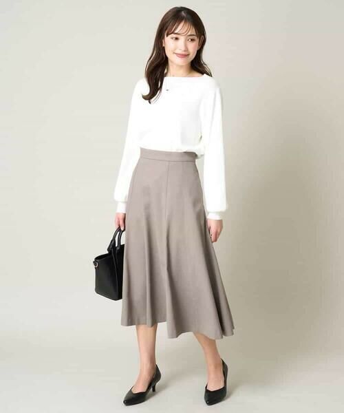 a.v.v / アー・ヴェ・ヴェ ロング・マキシ丈スカート | 【洗える/UVカット/接触冷感】オックスストレッチフレアスカート【Reflax】 | 詳細16