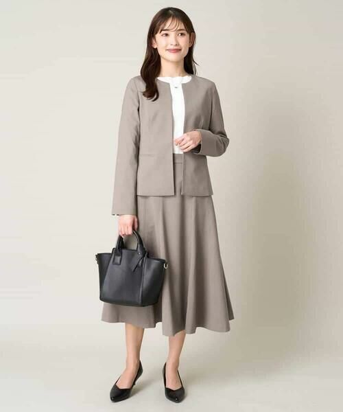 a.v.v / アー・ヴェ・ヴェ ロング・マキシ丈スカート | 【洗える/UVカット/接触冷感】オックスストレッチフレアスカート【Reflax】 | 詳細19