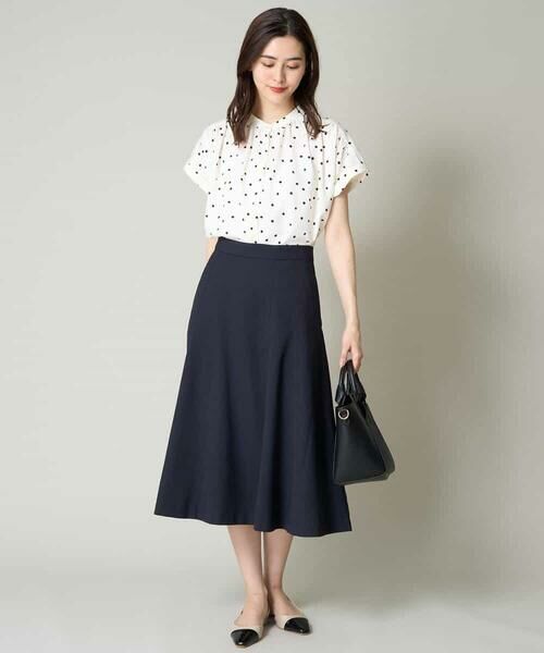 a.v.v / アー・ヴェ・ヴェ ロング・マキシ丈スカート | 【洗える/UVカット/接触冷感】オックスストレッチフレアスカート【Reflax】 | 詳細2