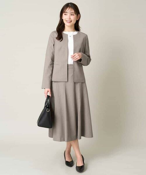 a.v.v / アー・ヴェ・ヴェ ロング・マキシ丈スカート | 【洗える/UVカット/接触冷感】オックスストレッチフレアスカート【Reflax】 | 詳細20