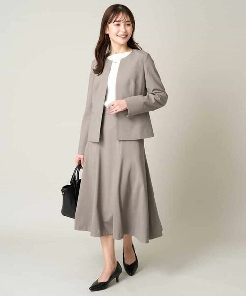 a.v.v / アー・ヴェ・ヴェ ロング・マキシ丈スカート | 【洗える/UVカット/接触冷感】オックスストレッチフレアスカート【Reflax】 | 詳細21