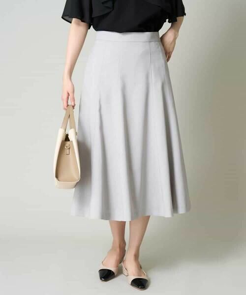 a.v.v / アー・ヴェ・ヴェ ロング・マキシ丈スカート | 【洗える/UVカット/接触冷感】オックスストレッチフレアスカート【Reflax】 | 詳細22