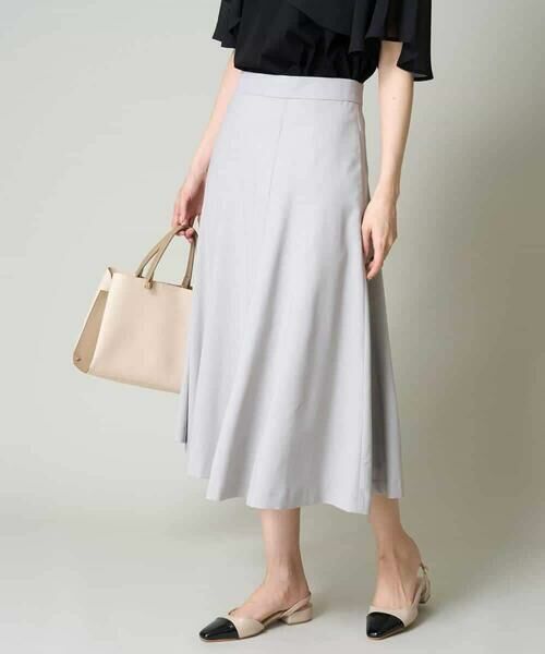a.v.v / アー・ヴェ・ヴェ ロング・マキシ丈スカート | 【洗える/UVカット/接触冷感】オックスストレッチフレアスカート【Reflax】 | 詳細23