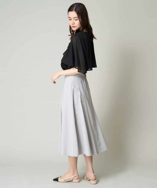 a.v.v / アー・ヴェ・ヴェ ロング・マキシ丈スカート | 【洗える/UVカット/接触冷感】オックスストレッチフレアスカート【Reflax】 | 詳細26