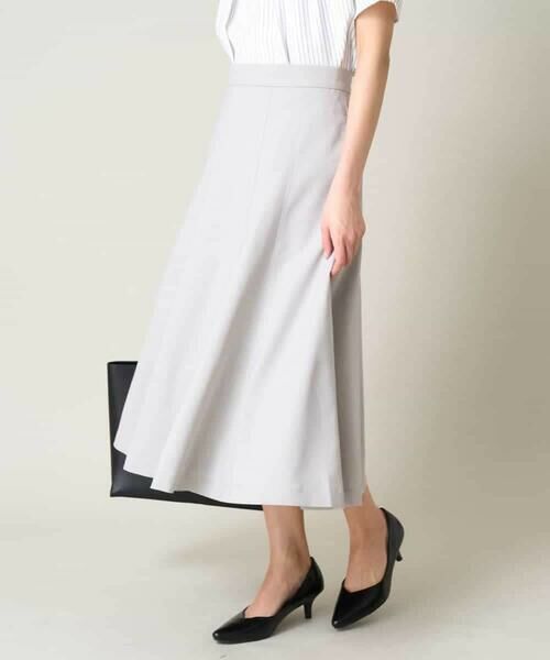 a.v.v / アー・ヴェ・ヴェ ロング・マキシ丈スカート | 【洗える/UVカット/接触冷感】オックスストレッチフレアスカート【Reflax】 | 詳細30