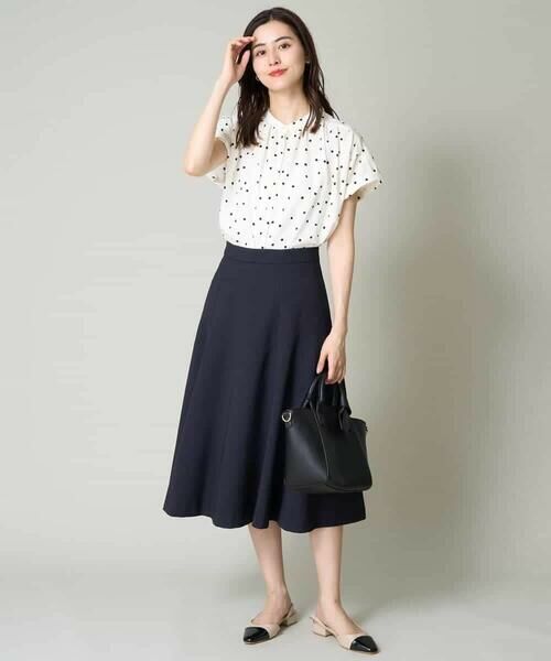 a.v.v / アー・ヴェ・ヴェ ロング・マキシ丈スカート | 【洗える/UVカット/接触冷感】オックスストレッチフレアスカート【Reflax】 | 詳細4