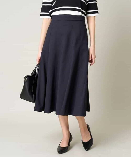 a.v.v / アー・ヴェ・ヴェ ロング・マキシ丈スカート | 【洗える/UVカット/接触冷感】オックスストレッチフレアスカート【Reflax】 | 詳細6