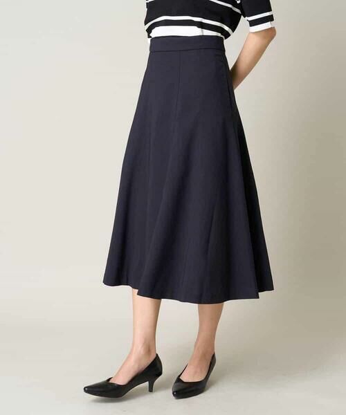 a.v.v / アー・ヴェ・ヴェ ロング・マキシ丈スカート | 【洗える/UVカット/接触冷感】オックスストレッチフレアスカート【Reflax】 | 詳細7