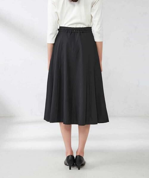 a.v.v / アー・ヴェ・ヴェ ロング・マキシ丈スカート | 【洗える/イージーケア/吸水速乾/ストレッチ】梳毛調フレアスカート | 詳細24
