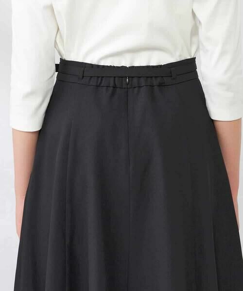a.v.v / アー・ヴェ・ヴェ ロング・マキシ丈スカート | 【洗える/イージーケア/吸水速乾/ストレッチ】梳毛調フレアスカート | 詳細25