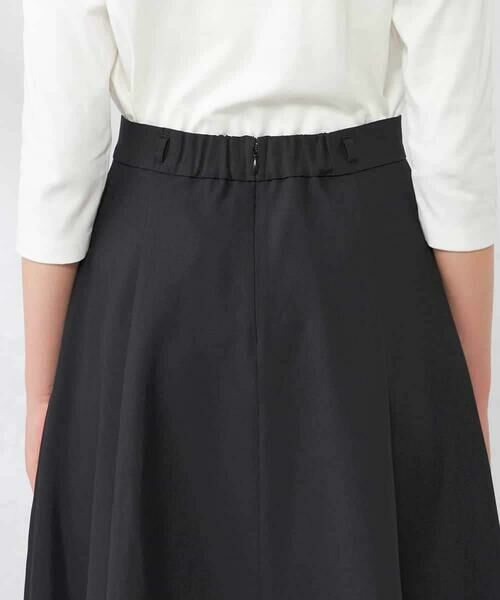 a.v.v / アー・ヴェ・ヴェ ロング・マキシ丈スカート | 【洗える/イージーケア/吸水速乾/ストレッチ】梳毛調フレアスカート | 詳細26