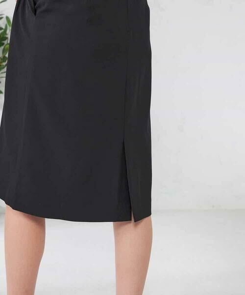 a.v.v / アー・ヴェ・ヴェ ミニ・ひざ丈スカート | 【洗える/イージーケア/吸水速乾/ストレッチ】梳毛調タイトスカート | 詳細27