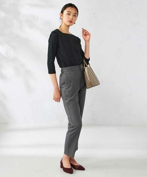 a.v.v / アー・ヴェ・ヴェ カットソー | スクエアネックスムースTシャツ | 詳細18