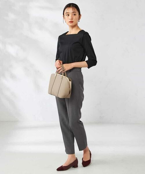 a.v.v / アー・ヴェ・ヴェ カットソー | スクエアネックスムースTシャツ | 詳細19