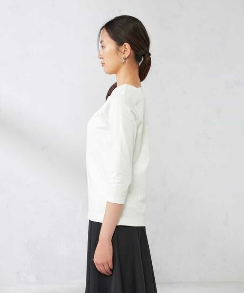 a.v.v / アー・ヴェ・ヴェ カットソー | スクエアネックスムースTシャツ | 詳細28