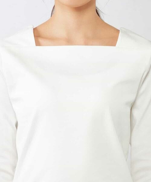 a.v.v / アー・ヴェ・ヴェ カットソー | スクエアネックスムースTシャツ | 詳細30