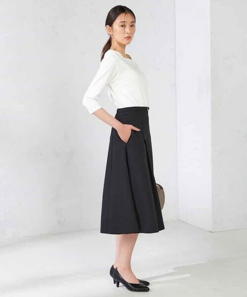 a.v.v / アー・ヴェ・ヴェ カットソー | スクエアネックスムースTシャツ | 詳細5