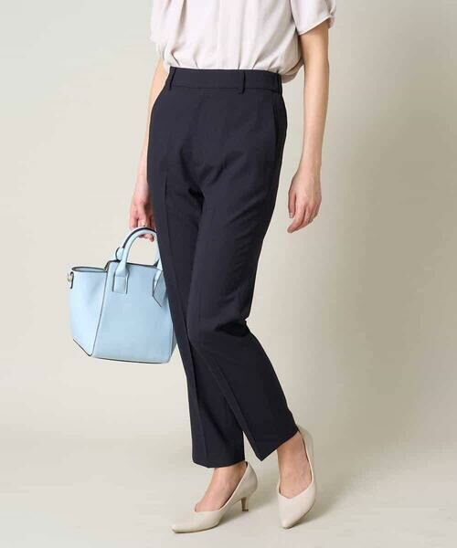 a.v.v / アー・ヴェ・ヴェ その他パンツ | 【洗える/接触冷感/UVカット】オックスストレッチテーパードパンツ【Reflax】 | 詳細1