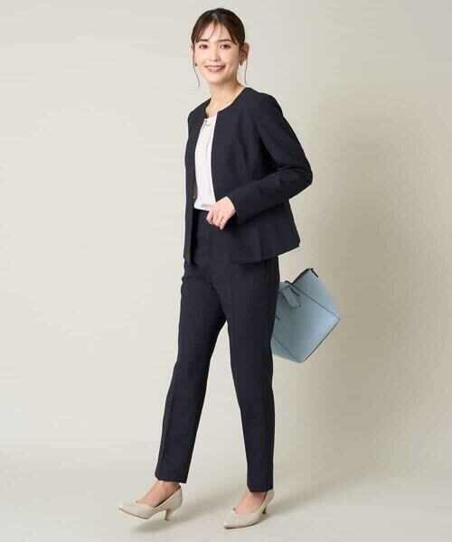 a.v.v / アー・ヴェ・ヴェ その他パンツ | 【洗える/接触冷感/UVカット】オックスストレッチテーパードパンツ【Reflax】 | 詳細10