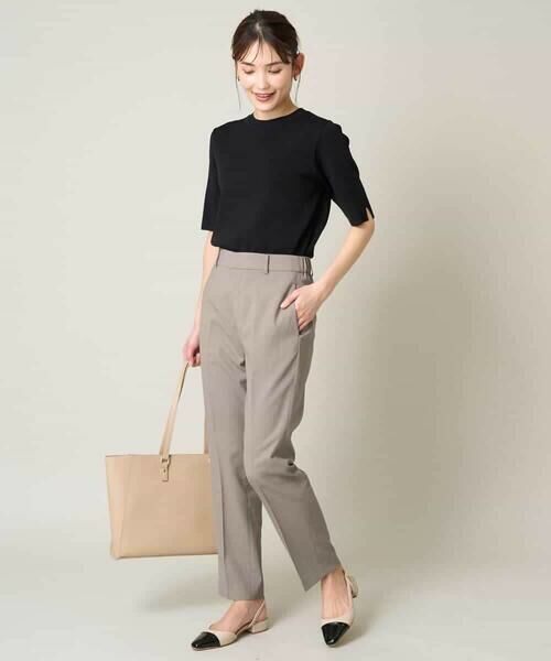 a.v.v / アー・ヴェ・ヴェ その他パンツ | 【洗える/接触冷感/UVカット】オックスストレッチテーパードパンツ【Reflax】 | 詳細12