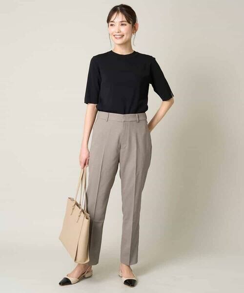 a.v.v / アー・ヴェ・ヴェ その他パンツ | 【洗える/接触冷感/UVカット】オックスストレッチテーパードパンツ【Reflax】 | 詳細14