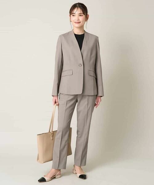 a.v.v / アー・ヴェ・ヴェ その他パンツ | 【洗える/接触冷感/UVカット】オックスストレッチテーパードパンツ【Reflax】 | 詳細15