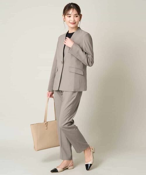 a.v.v / アー・ヴェ・ヴェ その他パンツ | 【洗える/接触冷感/UVカット】オックスストレッチテーパードパンツ【Reflax】 | 詳細16