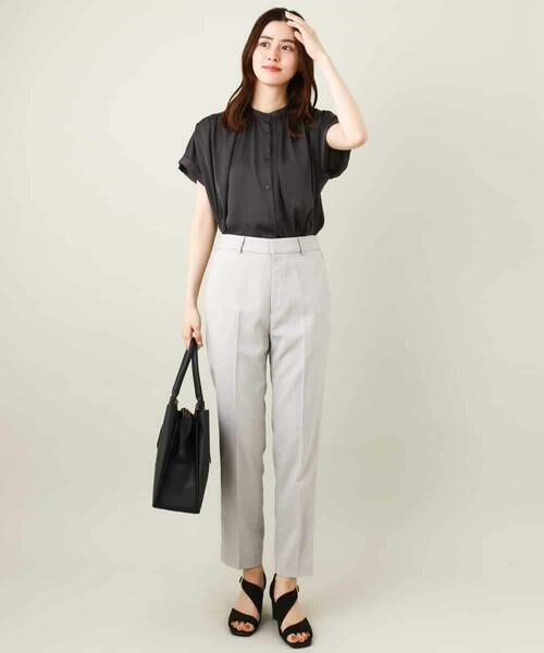 a.v.v / アー・ヴェ・ヴェ その他パンツ | 【洗える/接触冷感/UVカット】オックスストレッチテーパードパンツ【Reflax】 | 詳細21