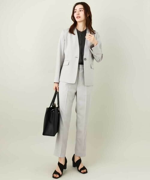 a.v.v / アー・ヴェ・ヴェ その他パンツ | 【洗える/接触冷感/UVカット】オックスストレッチテーパードパンツ【Reflax】 | 詳細23