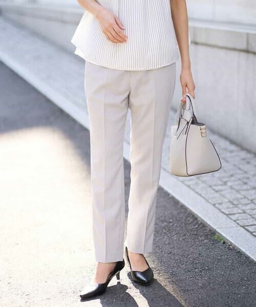 a.v.v / アー・ヴェ・ヴェ その他パンツ | 【洗える/接触冷感/UVカット】オックスストレッチテーパードパンツ【Reflax】 | 詳細24