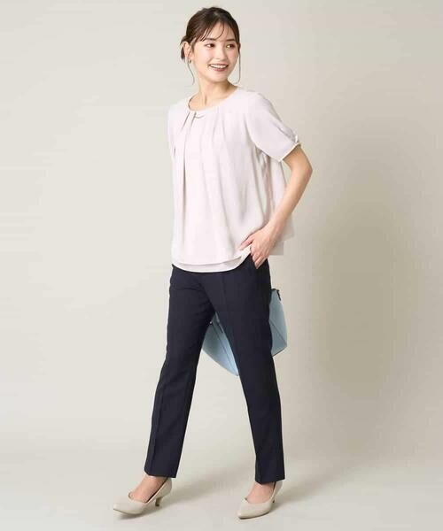 a.v.v / アー・ヴェ・ヴェ その他パンツ | 【洗える/接触冷感/UVカット】オックスストレッチテーパードパンツ【Reflax】 | 詳細3