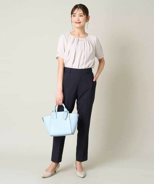 a.v.v / アー・ヴェ・ヴェ その他パンツ | 【洗える/接触冷感/UVカット】オックスストレッチテーパードパンツ【Reflax】 | 詳細4