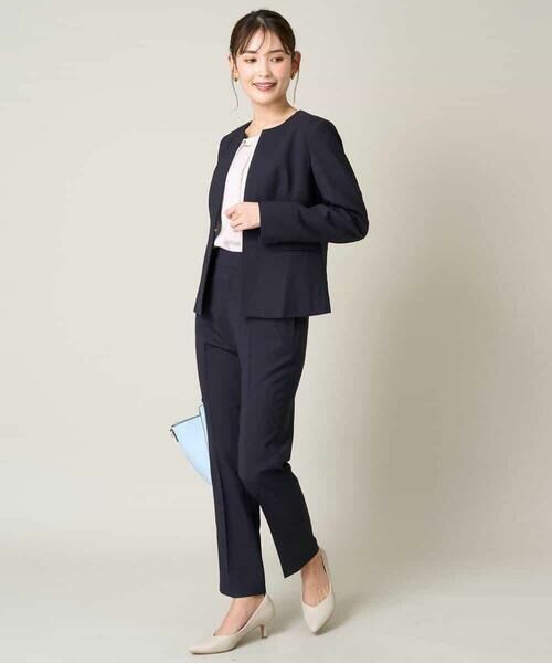 a.v.v / アー・ヴェ・ヴェ その他パンツ | 【洗える/接触冷感/UVカット】オックスストレッチテーパードパンツ【Reflax】 | 詳細9