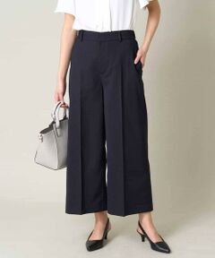 a.v.v / アー・ヴェ・ヴェ その他パンツ | 【洗える/UVカット/接触冷感】オックスストレッチクロップドワイドパンツ【Reflax】