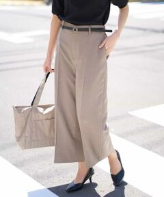 a.v.v / アー・ヴェ・ヴェ その他パンツ | 【洗える/UVカット/接触冷感】オックスストレッチクロップドワイドパンツ【Reflax】