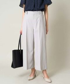 a.v.v / アー・ヴェ・ヴェ その他パンツ | 【洗える/UVカット/接触冷感】オックスストレッチクロップドワイドパンツ【Reflax】