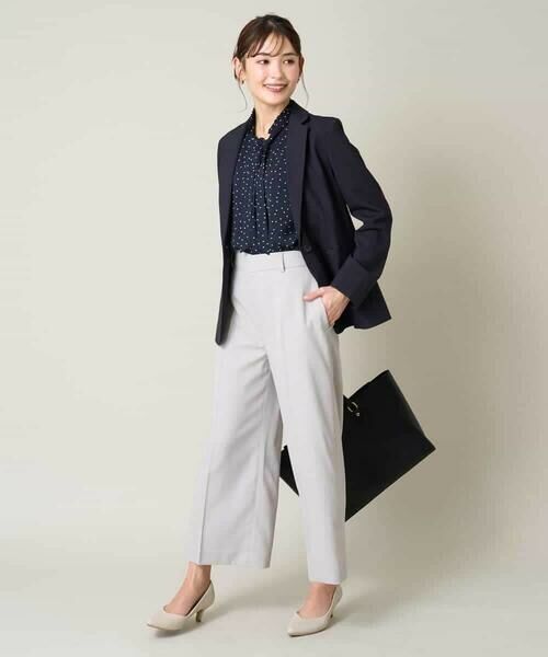 a.v.v / アー・ヴェ・ヴェ その他パンツ | 【洗える/UVカット/接触冷感】オックスストレッチクロップドワイドパンツ【Reflax】 | 詳細16