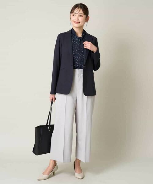 a.v.v / アー・ヴェ・ヴェ その他パンツ | 【洗える/UVカット/接触冷感】オックスストレッチクロップドワイドパンツ【Reflax】 | 詳細17