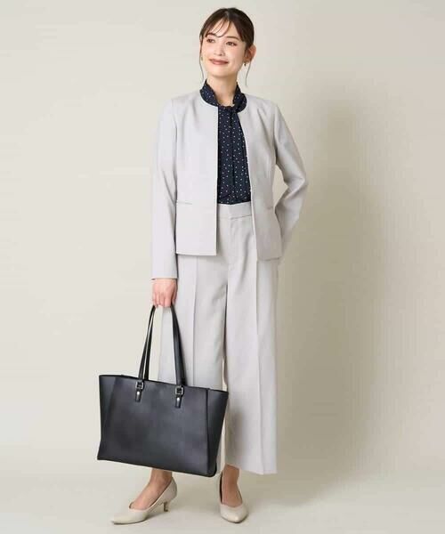 a.v.v / アー・ヴェ・ヴェ その他パンツ | 【洗える/UVカット/接触冷感】オックスストレッチクロップドワイドパンツ【Reflax】 | 詳細18