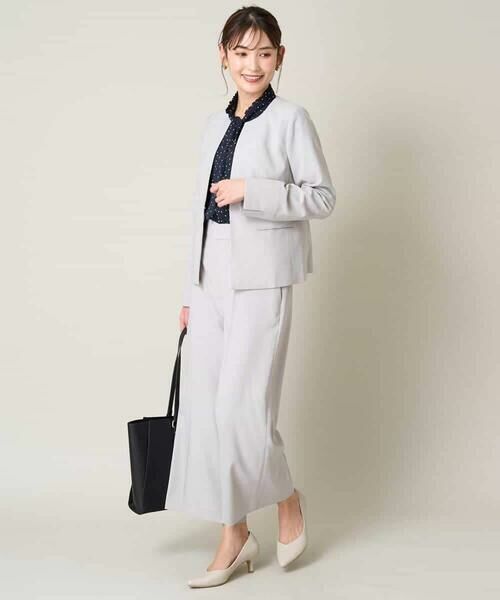 a.v.v / アー・ヴェ・ヴェ その他パンツ | 【洗える/UVカット/接触冷感】オックスストレッチクロップドワイドパンツ【Reflax】 | 詳細19