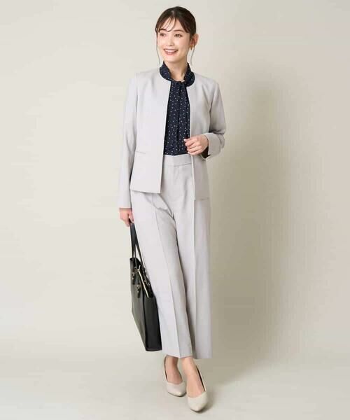 a.v.v / アー・ヴェ・ヴェ その他パンツ | 【洗える/UVカット/接触冷感】オックスストレッチクロップドワイドパンツ【Reflax】 | 詳細20