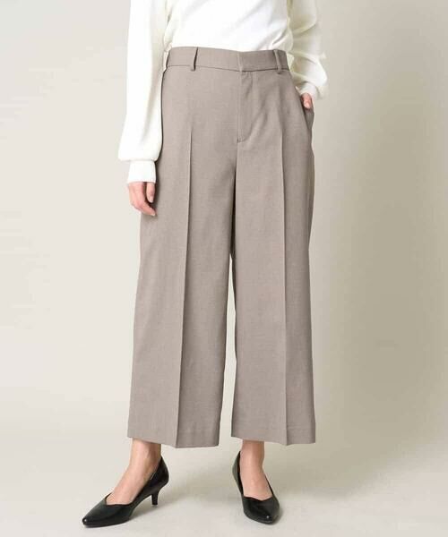 a.v.v / アー・ヴェ・ヴェ その他パンツ | 【洗える/UVカット/接触冷感】オックスストレッチクロップドワイドパンツ【Reflax】 | 詳細22