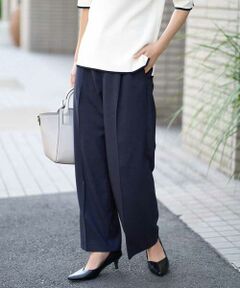 a.v.v / アー・ヴェ・ヴェ その他パンツ | 【洗える/UVカット/接触冷感】オックスストレッチワイドパンツ【Reflax】